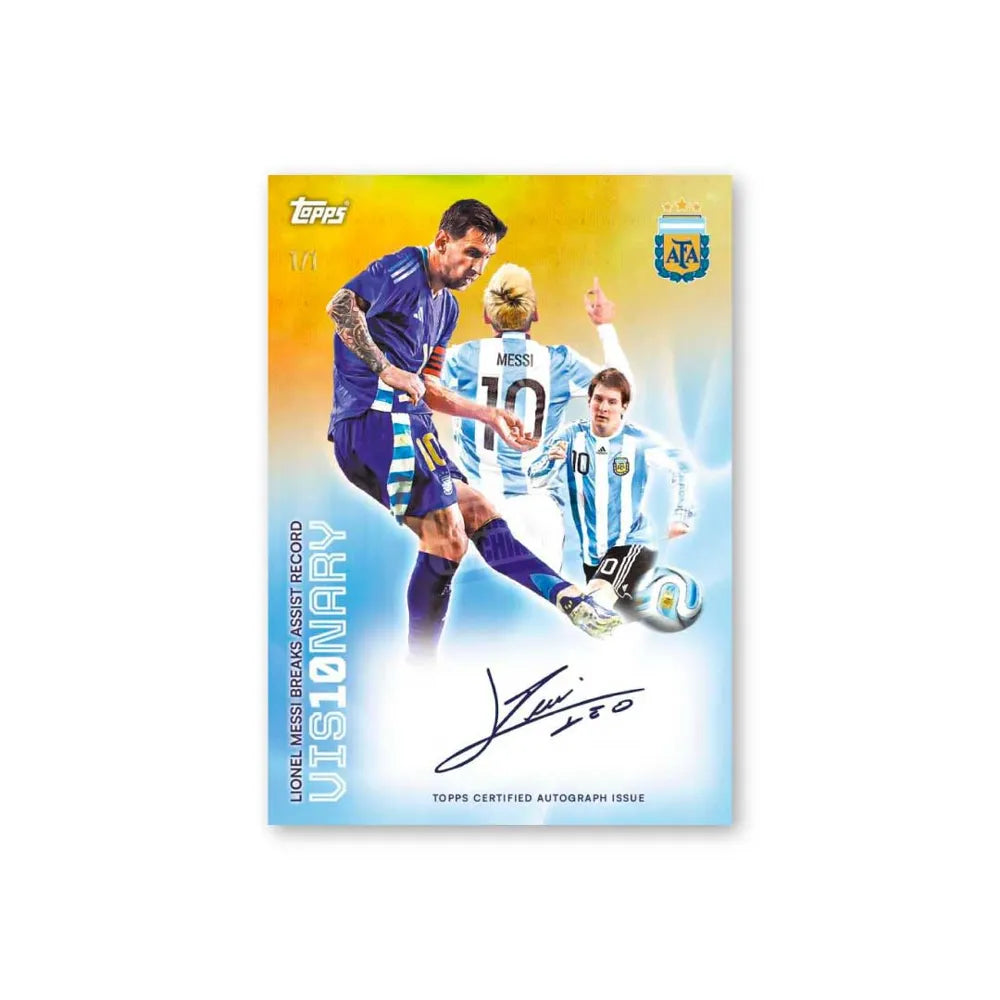 2025/26 Topps Team Set Argentina - Hobby Box