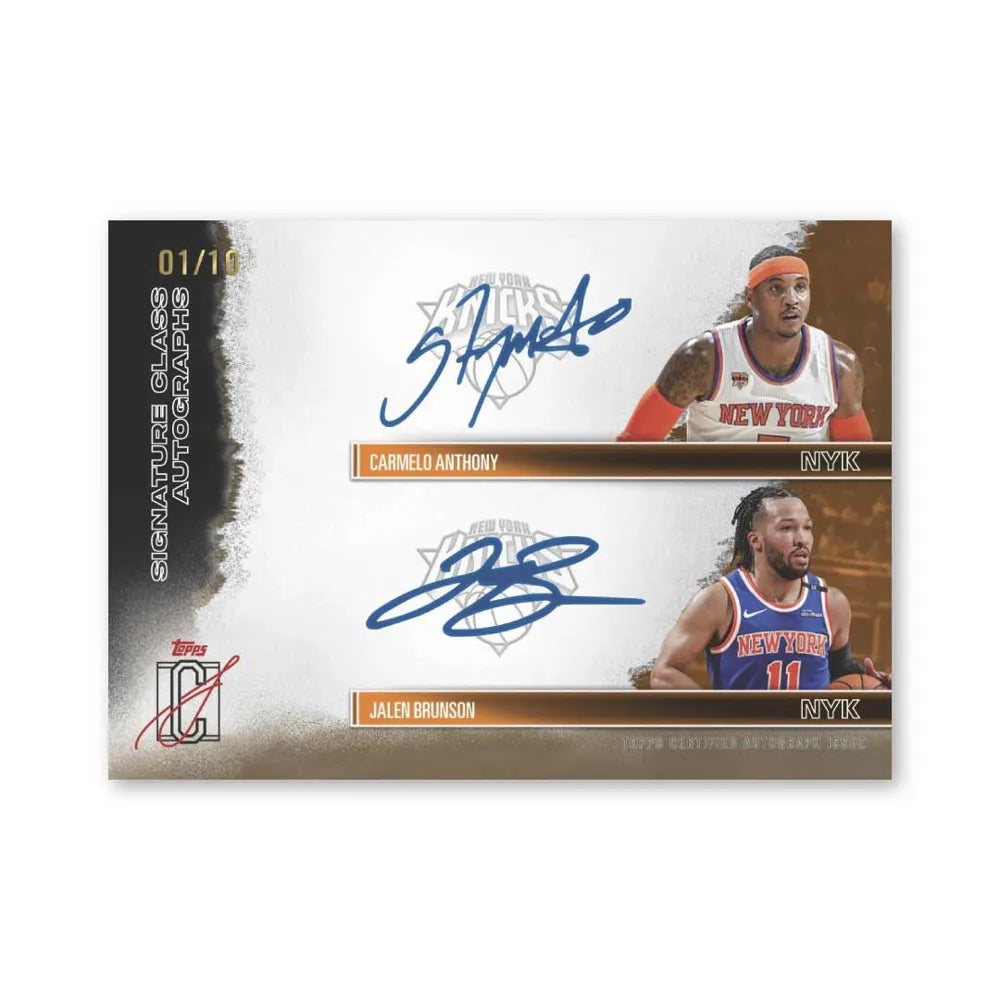 2025-26 Topps Signature Class Basketball - Hobby Box