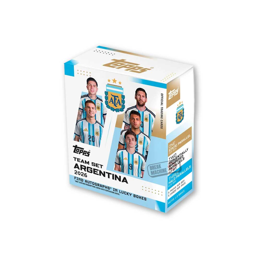 2025/26 Topps Team Set Argentina - Hobby Box
