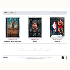 2024/25 Panini Noir Basketball NBA Hobby Box