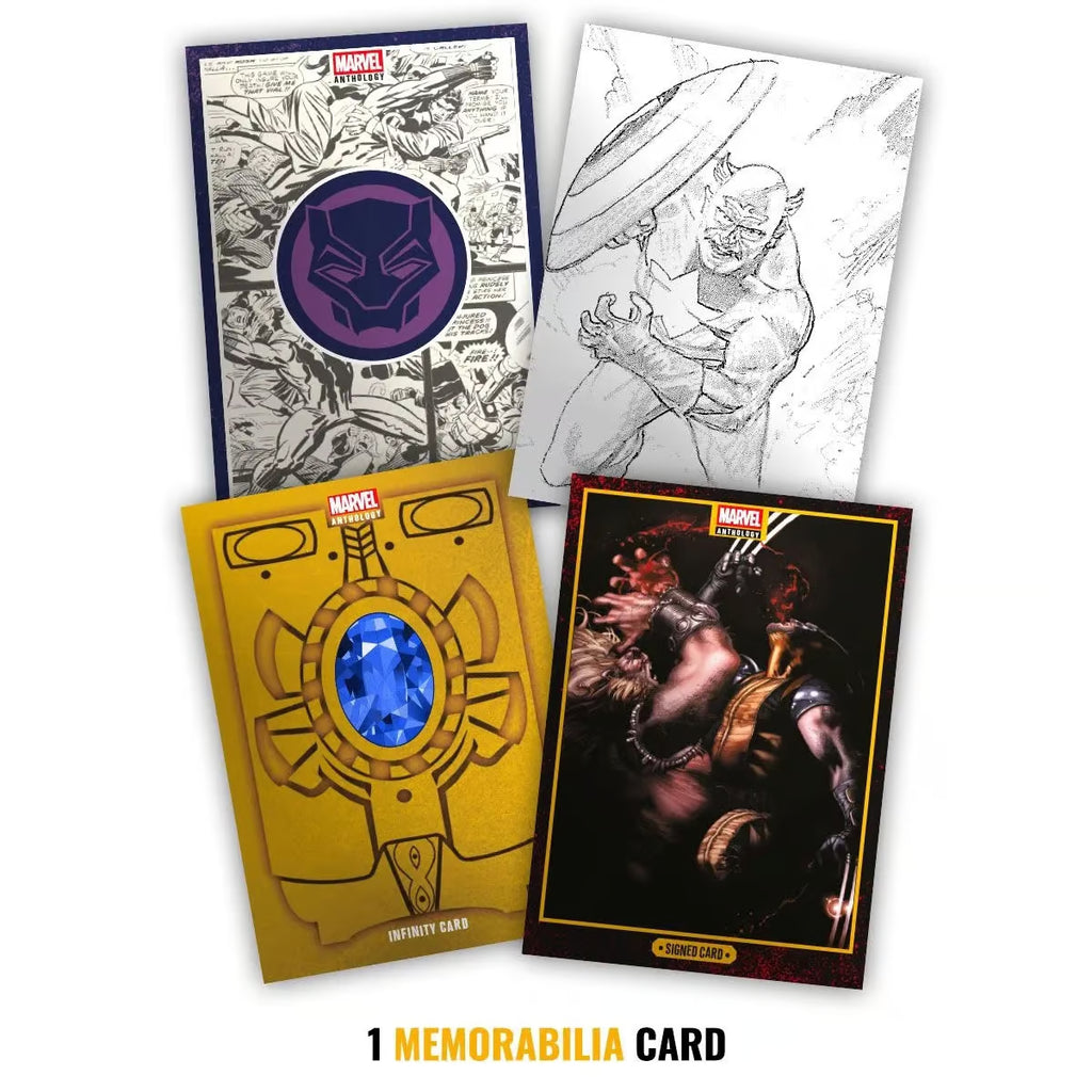 2025 Panini Marvel Anthology Trading Cards Treasure Box