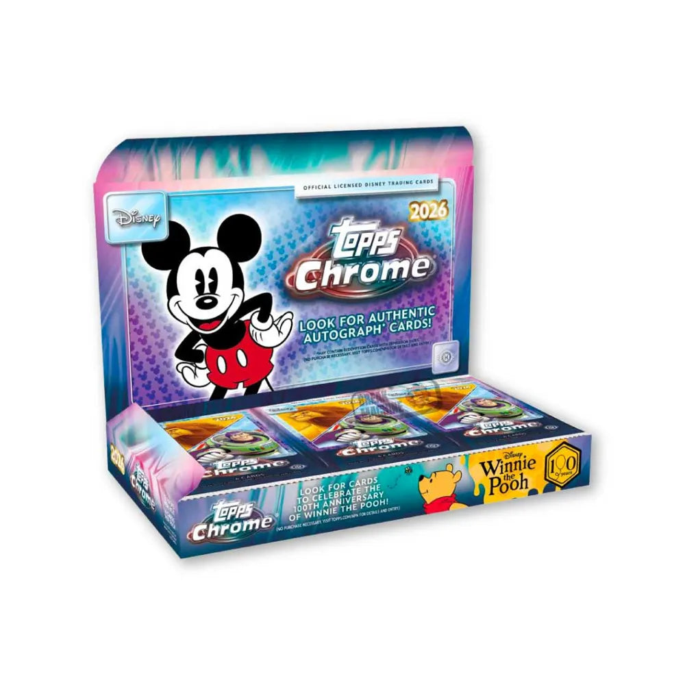 2026 Topps Chrome Disney - Hobby Box
