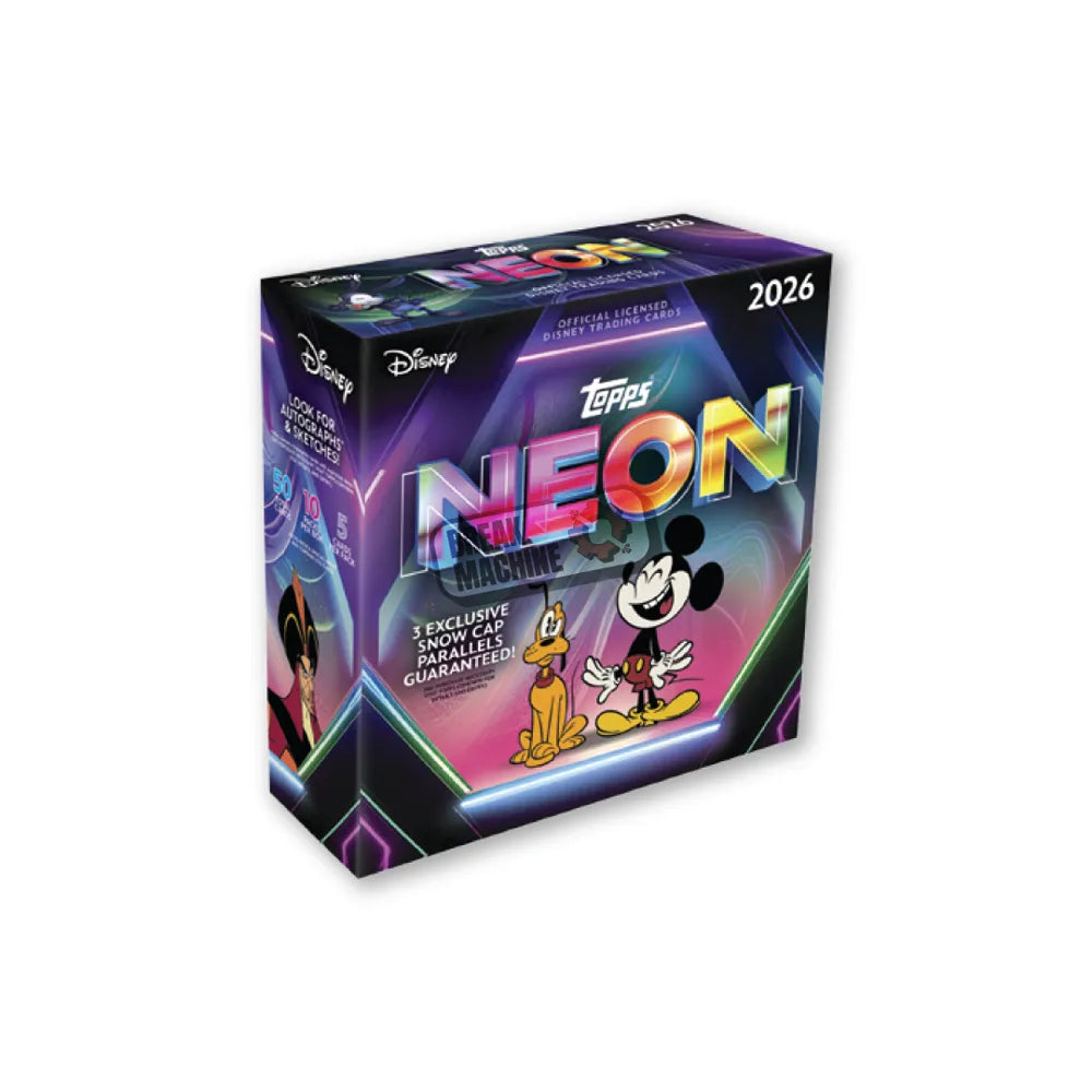 2026 Topps Disney Neon - Mega Box