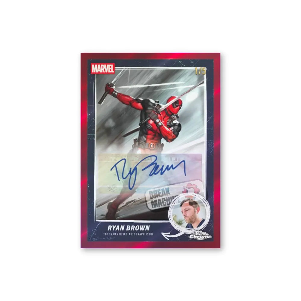 Topps Marvel Deadpool Chrome 2025 - Hobby Box